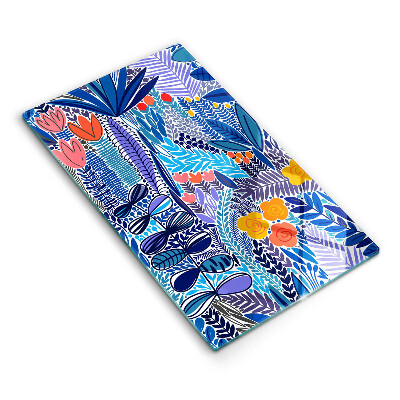 Tábua de cortar de vidro Prado Pintado