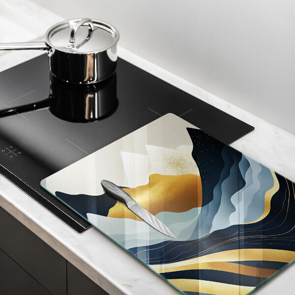 Tábua de cortar Montanhas abstratas