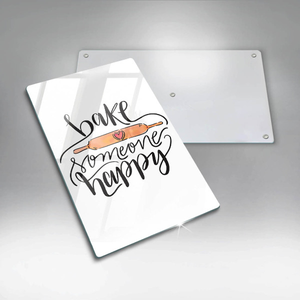 Tábua de cortar Asse alguém feliz