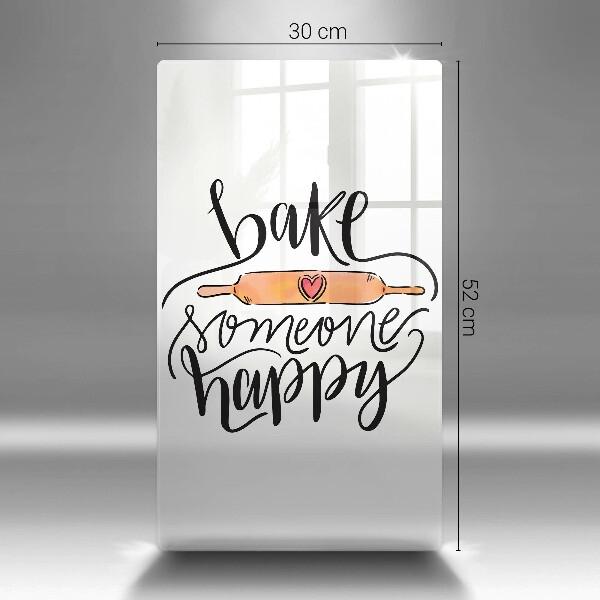 Tábua de cortar Asse alguém feliz