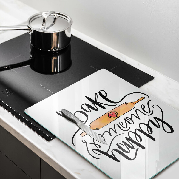 Tábua de cortar Asse alguém feliz