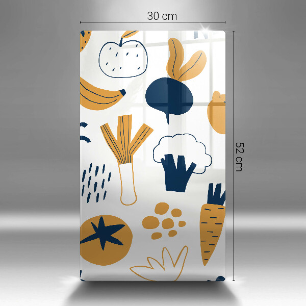 Tábua para cozinha Ilustração de alimentos