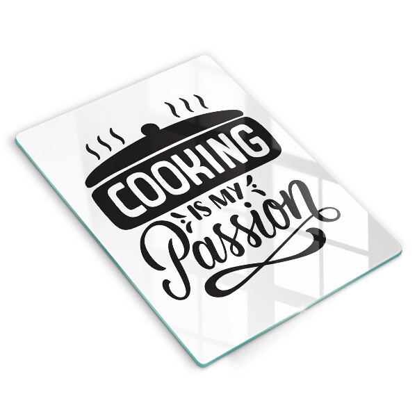Tábua para corte Cozinhar é minha paixão