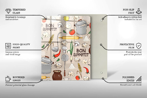 Tábua de corte Ilustração de cozinha