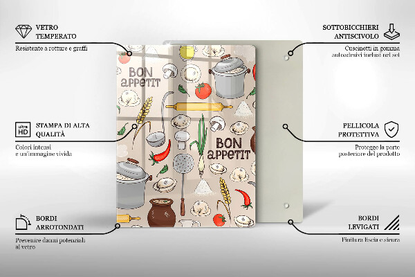 Tábua de corte Ilustração de cozinha