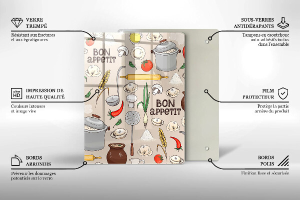 Tábua de corte Ilustração de cozinha