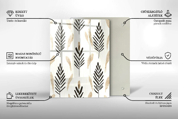 Tábua cozinha Plantas Boho