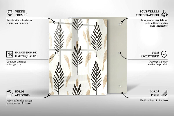 Tábua cozinha Plantas Boho