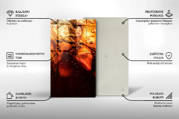 Tábua corte Bebida de cola com gelo