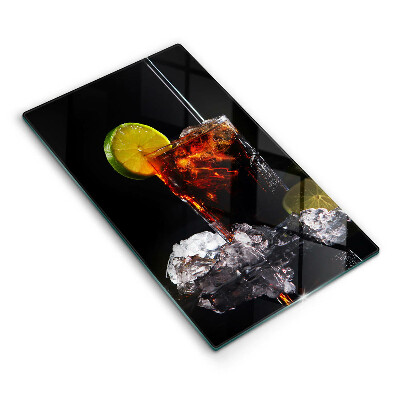 Tábua cozinha Bebida terrosa com gelo