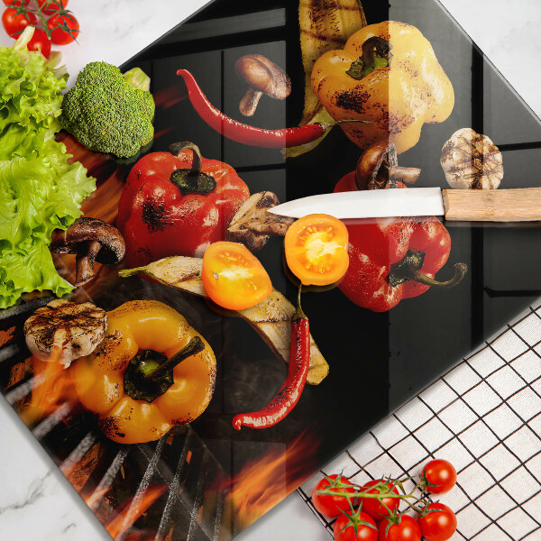 Tábua para corte Legumes grelhados