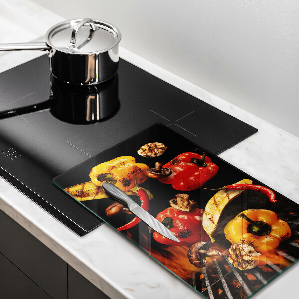 Tábua para corte Legumes grelhados