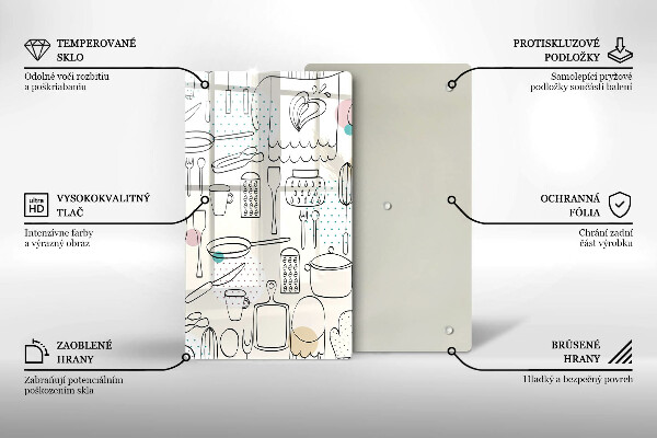 Tábua de cortar alimentos Acessórios de cozinha