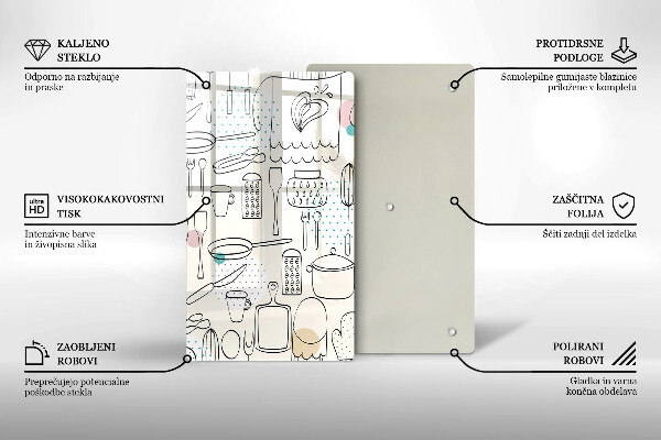 Tábua de cortar alimentos Acessórios de cozinha