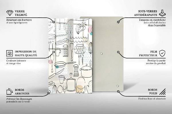 Tábua de cortar alimentos Acessórios de cozinha