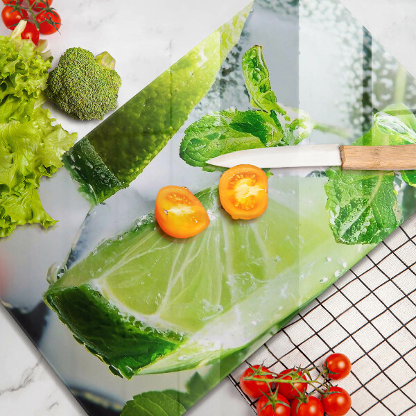 Tábua cozinha Água com limão e gelo
