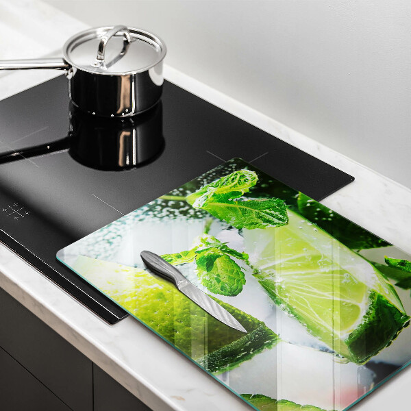 Tábua cozinha Água com limão e gelo