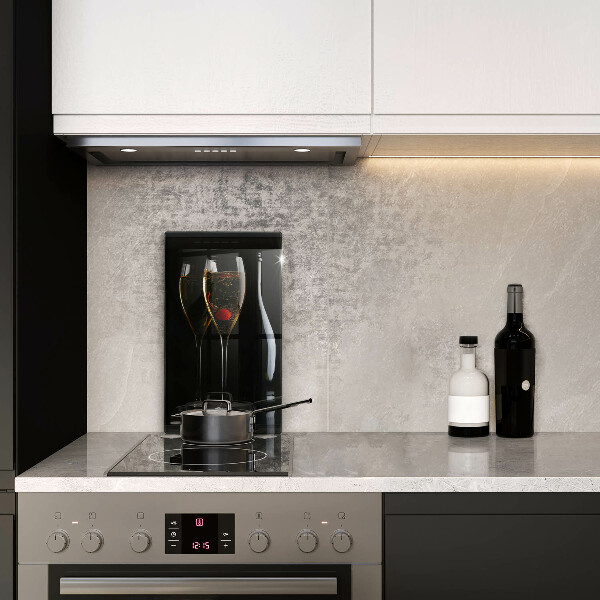 Tábua de cortar Taças de champanhe