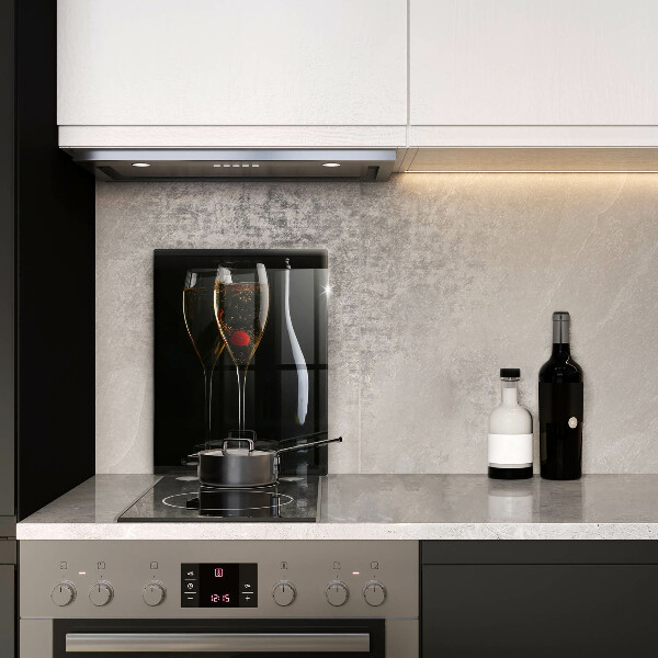 Tábua de cortar Taças de champanhe