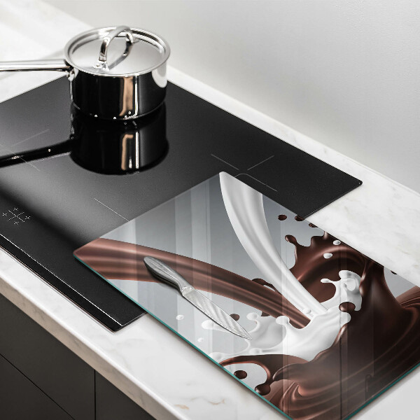 Tábua cozinha Leite e chocolate