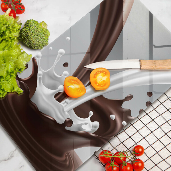 Tábua cozinha Leite e chocolate