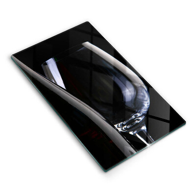 Tábua de cortar de vidro Vidro e garrafa