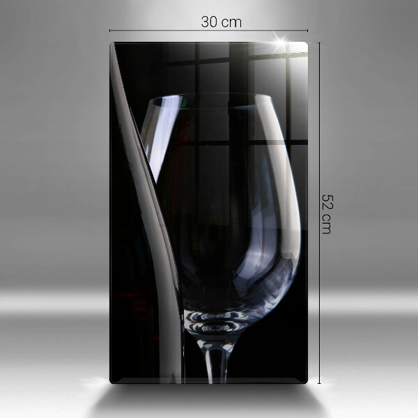 Tábua de cortar de vidro Vidro e garrafa