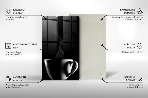 Tábua cozinha Uma xícara de chá