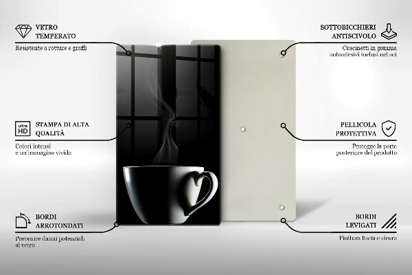 Tábua cozinha Uma xícara de chá