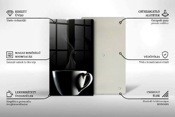 Tábua cozinha Uma xícara de chá