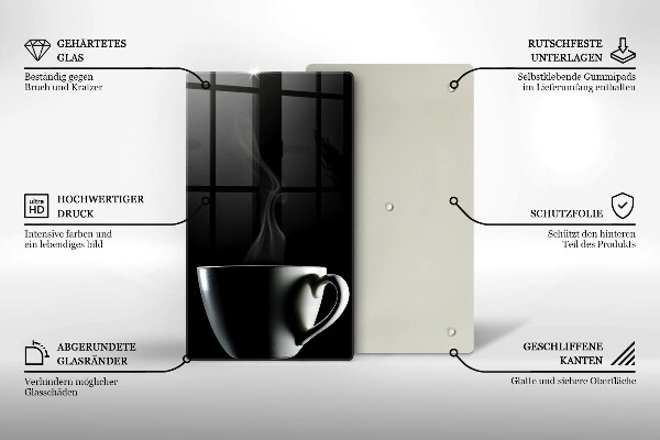 Tábua cozinha Uma xícara de chá