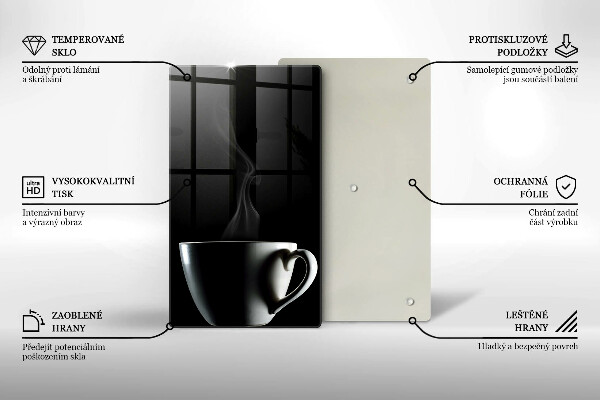 Tábua cozinha Uma xícara de chá