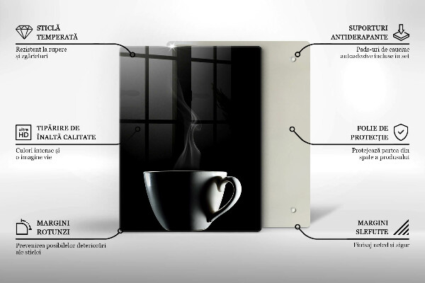 Tábua cozinha Uma xícara de chá