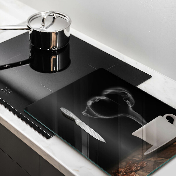 Tábua para cozinha Coração de xícara de café