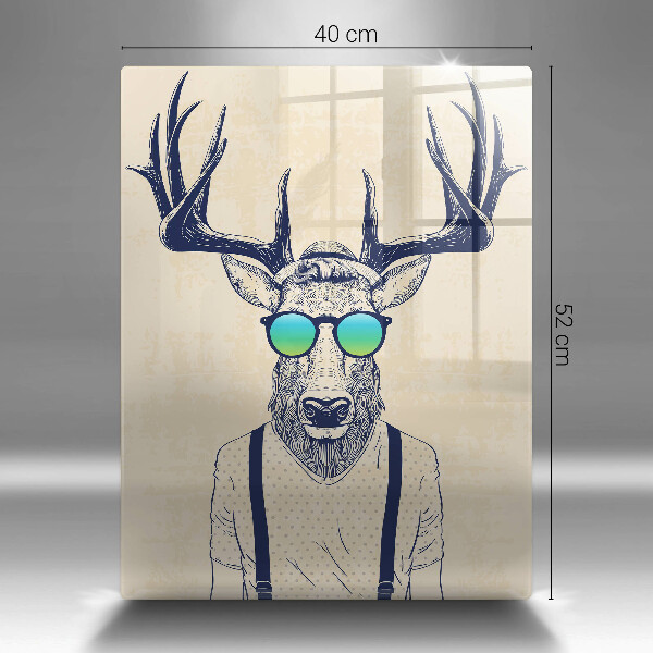 Tábua de corte Ilustração do Homem-Veado