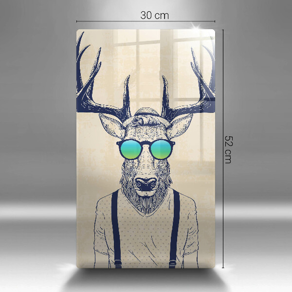 Tábua de corte Ilustração do Homem-Veado