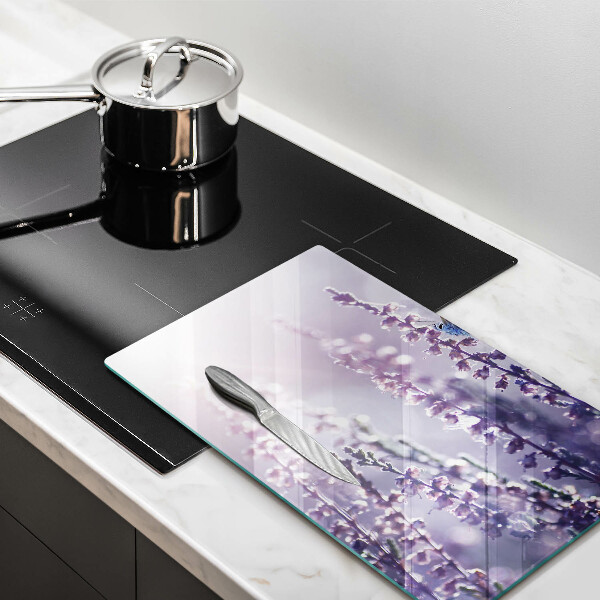 Tábua para cozinha Flores silvestres e uma borboleta