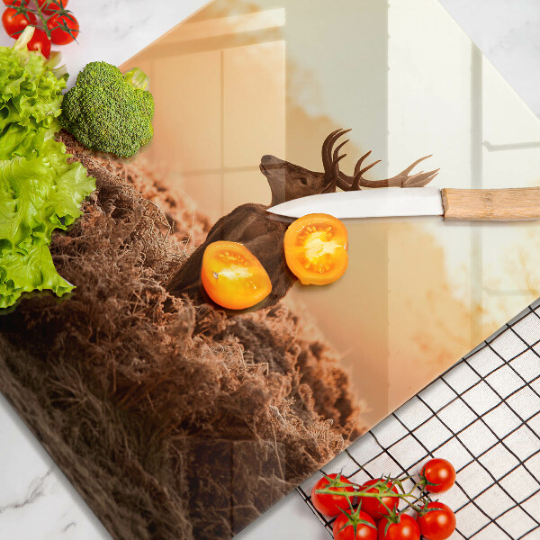 Tábua de corte Veados no campo