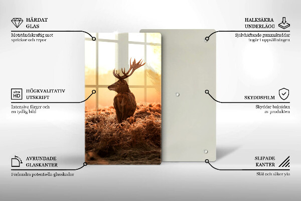 Tábua de corte Veados no campo