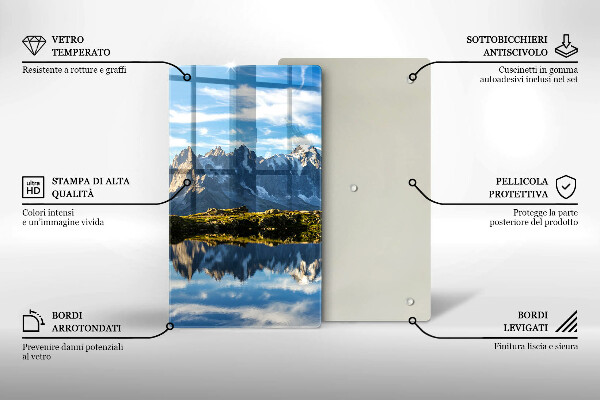 Tábua cozinha Paisagem montanhosa