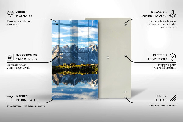 Tábua cozinha Paisagem montanhosa