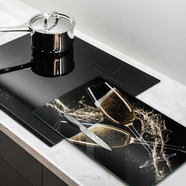 Tábua para cozinha Taças de champanhe