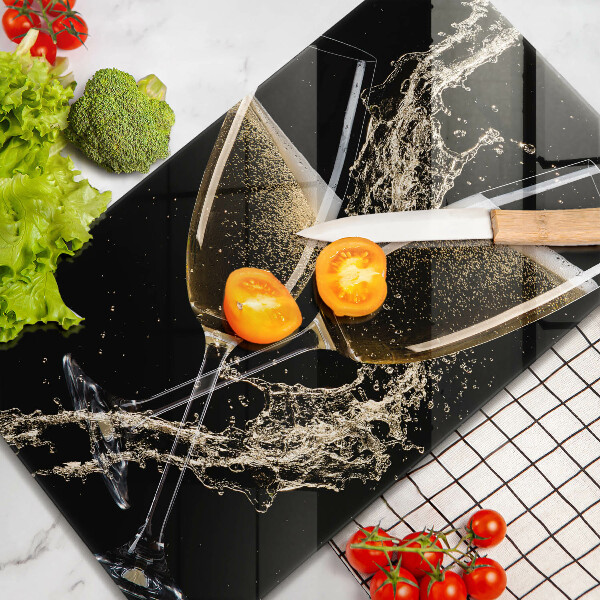 Tábua para cozinha Taças de champanhe