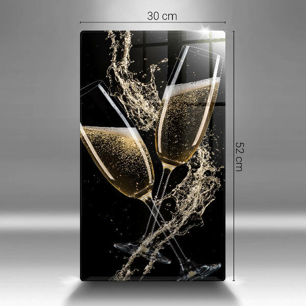 Tábua para cozinha Taças de champanhe