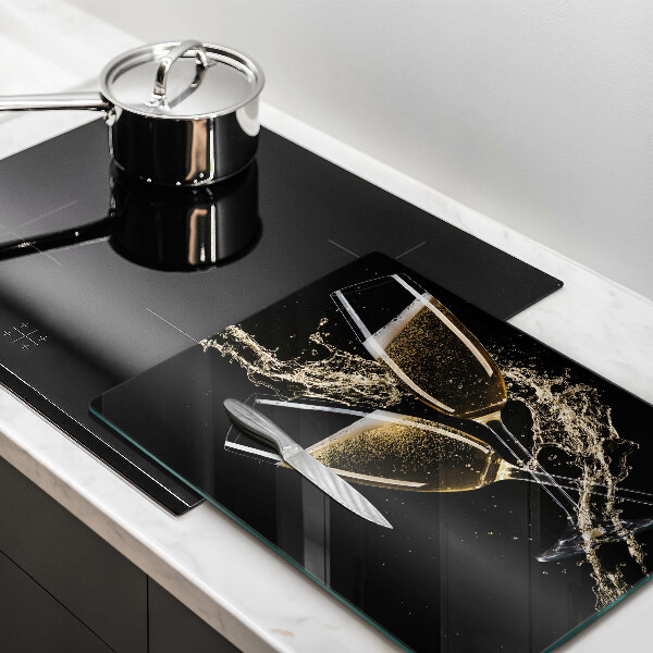 Tábua para cozinha Taças de champanhe