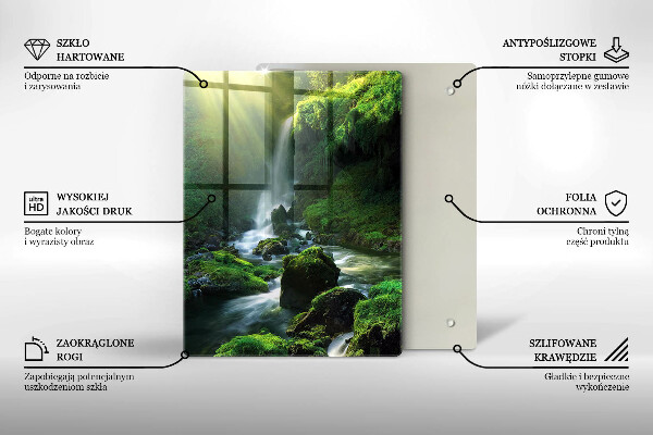 Tábua de corte Cachoeira na selva