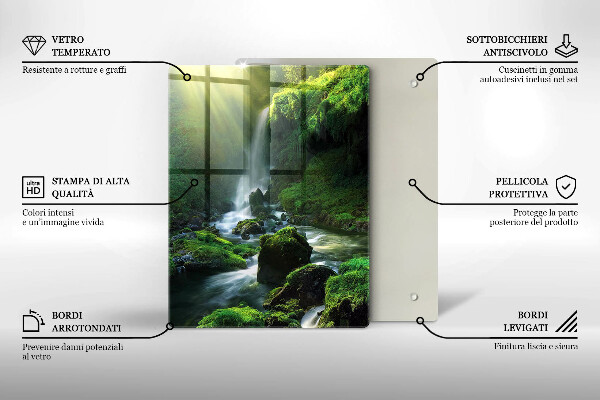 Tábua de corte Cachoeira na selva