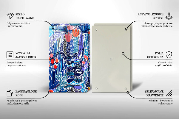 Tábua de cortar alimentos Prado Pintado