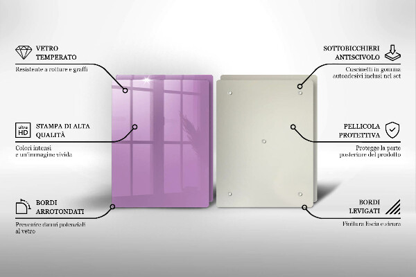 Tábua para cozinha Violeta