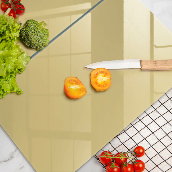 Tábua para corte Cor amarela
